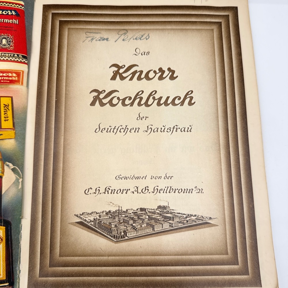 Knorr Kochbuch Cookbook Pamphlet Multicolor Vtg German Recipes Advertising Retro - Picture 10 of 16